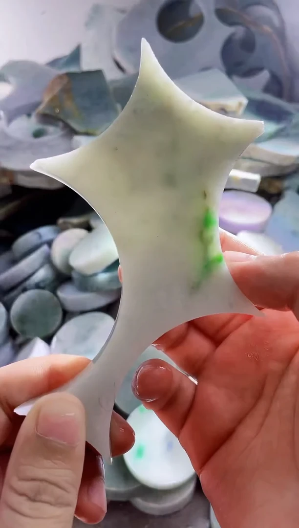 翡翠裸石天然A货翡翠1341