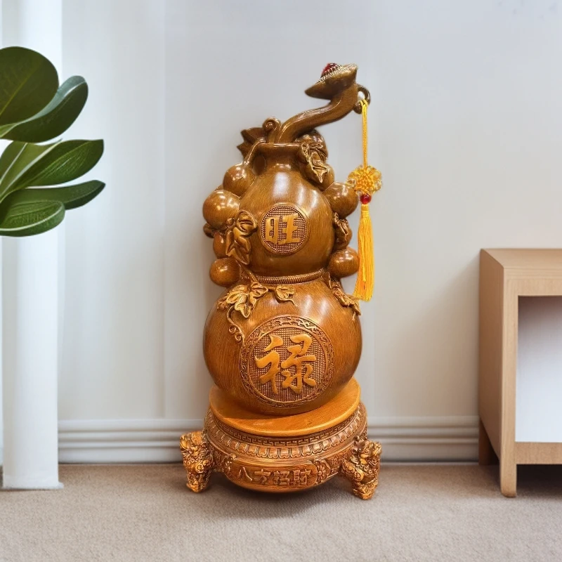 八方招财旋转葫芦家居桌面摆件 50*25