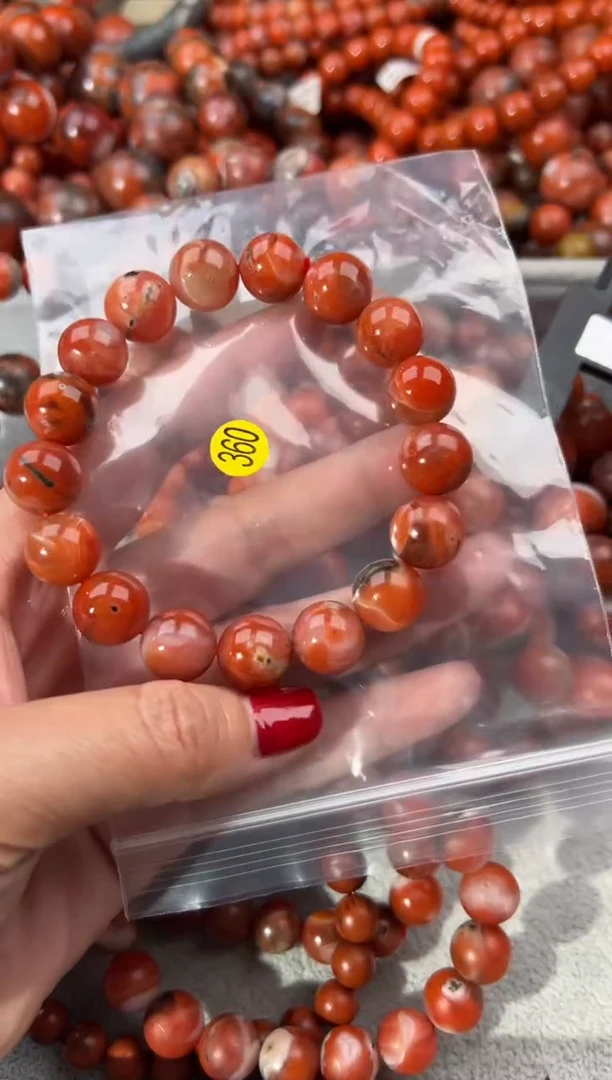 未镶嵌手串南红玛瑙12+