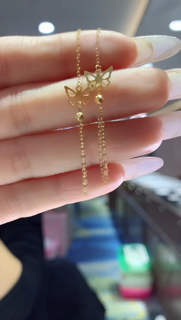 【闪购商品】18K金耳饰耳饰HJ002        