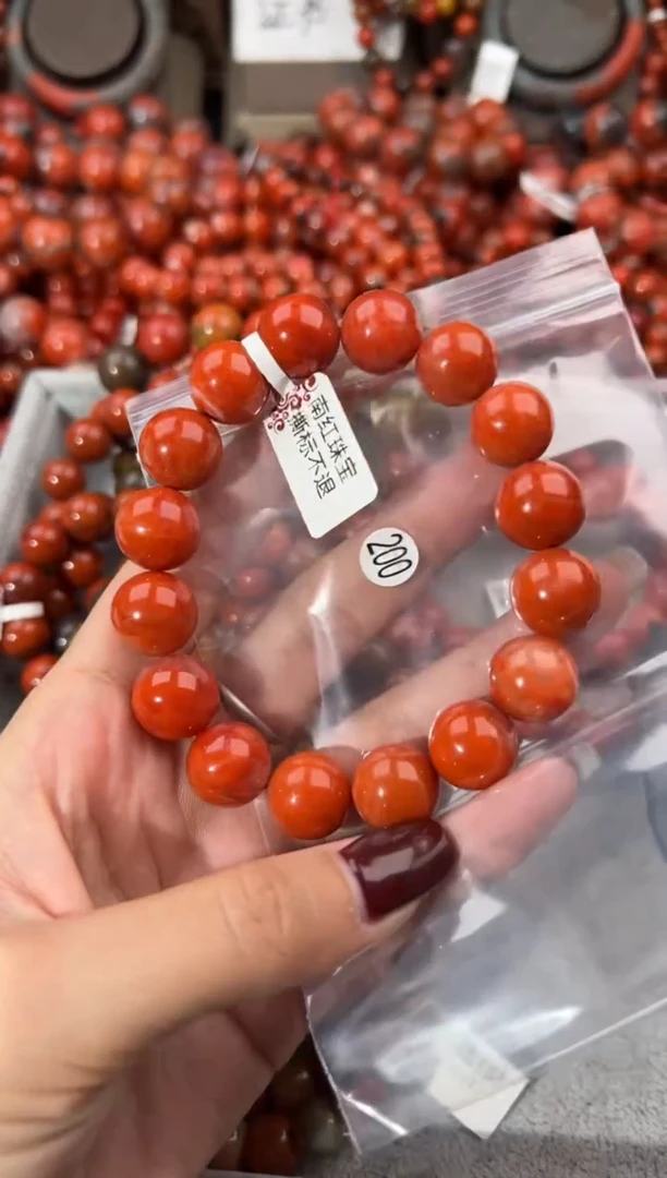 未镶嵌手串南红玛瑙14