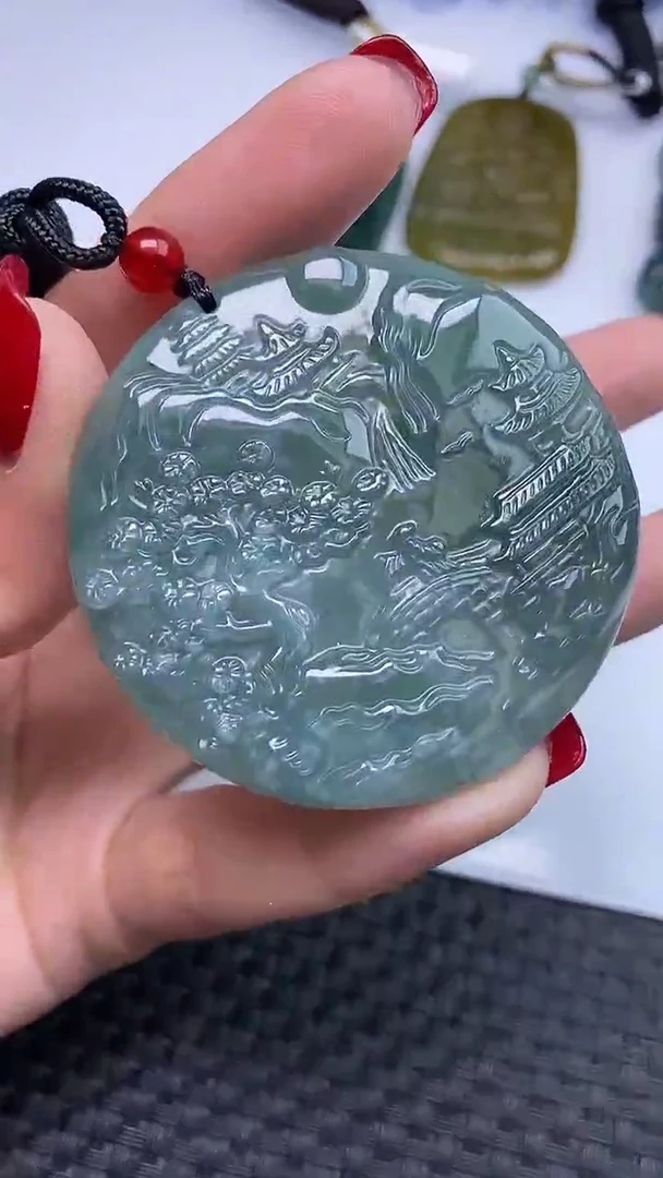 颈饰未镶嵌翡翠1392