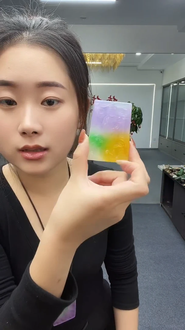 3色山水观音吊坠多样性发货一件