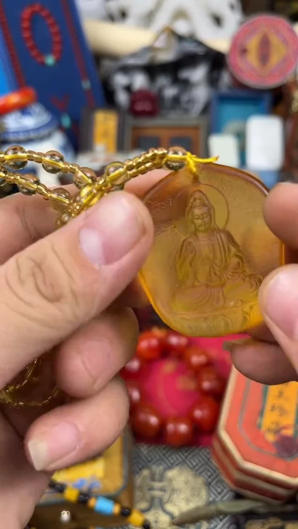 【闪购商品】蜜蜡颈饰未镶嵌  糖果果果果果链接