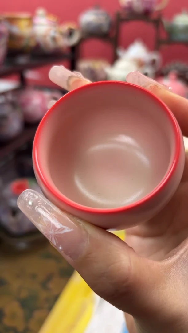 【闪购商品】郑国俊胭脂粉猪油冻客杯