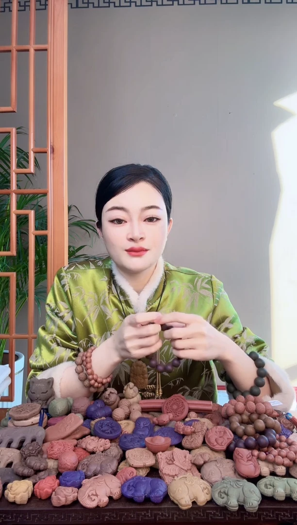 【闪购商品】泥塑藏式养生香1.8光珠手串