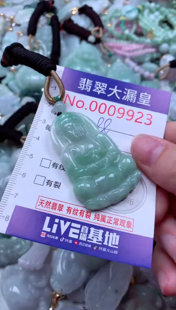 吊坠(不含链)未镶嵌翡翠9923