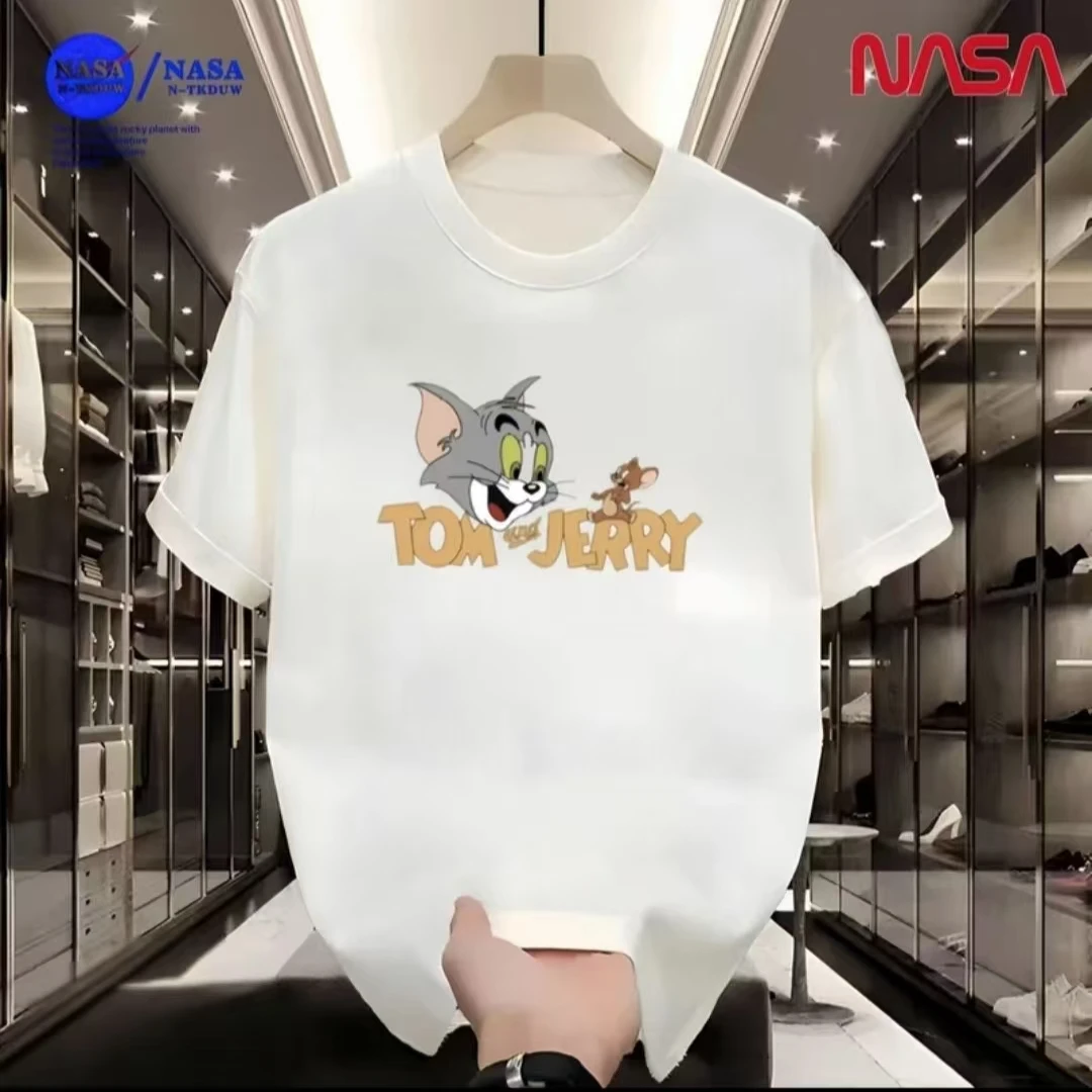 NASA联名夏季短袖T恤时尚男女同款A-051