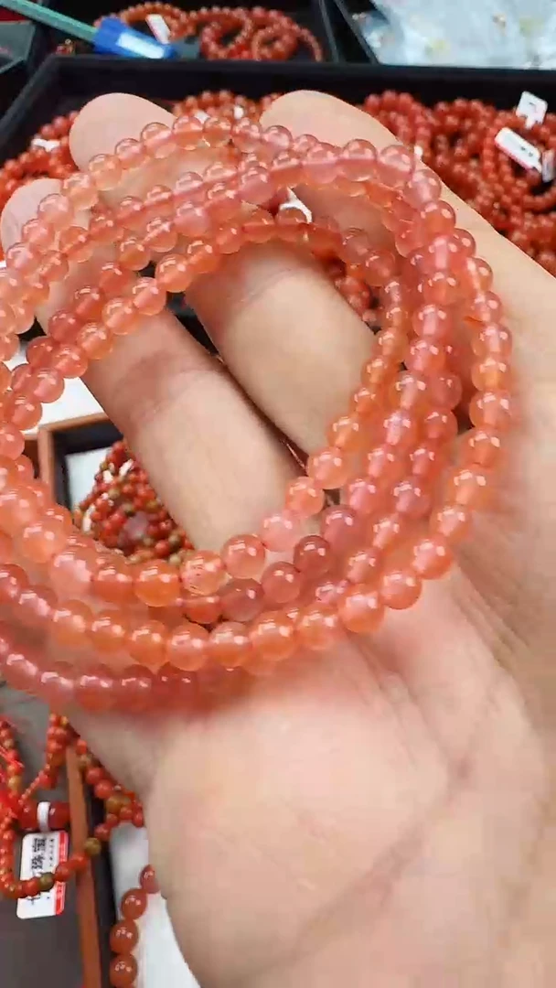 【闪购商品】南红玛瑙长串未镶嵌冰飘长串