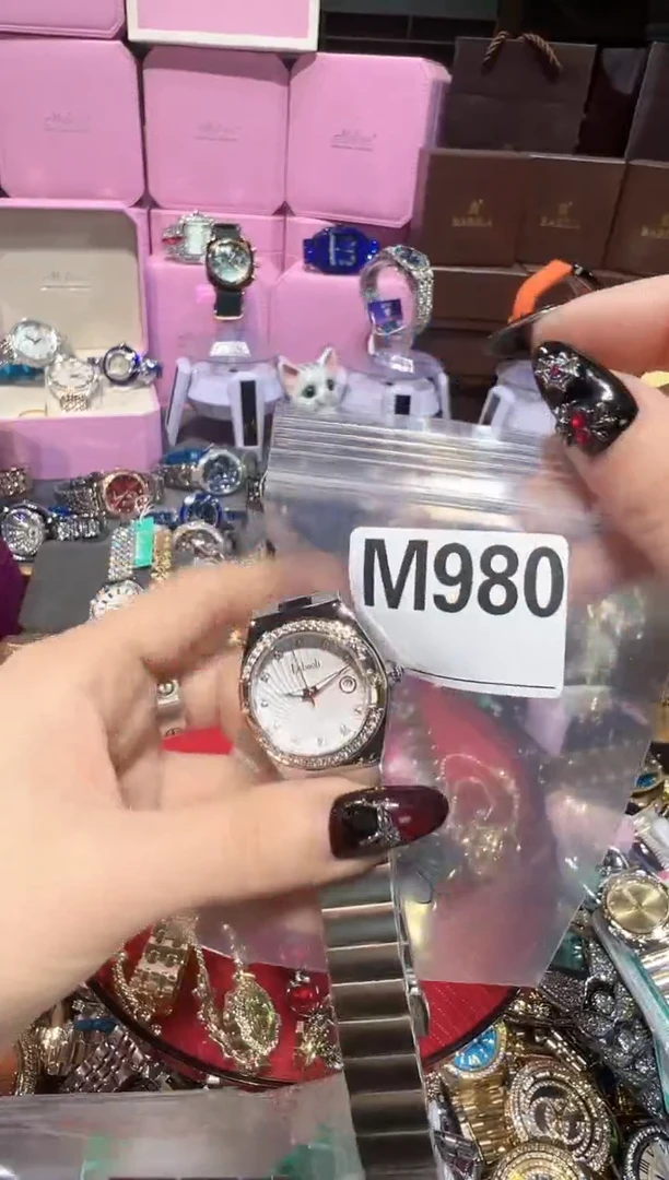 石英机芯不锈钢不锈钢直播定闪专用