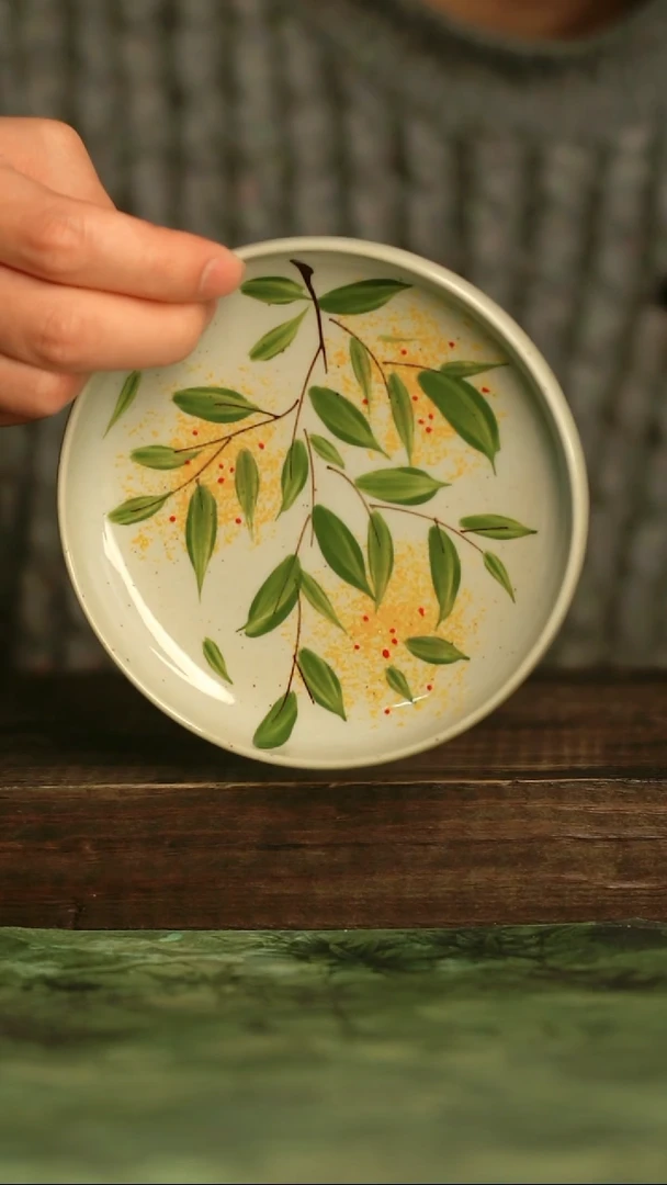 手工手绘瓷器青诗集手工手绘瓷器