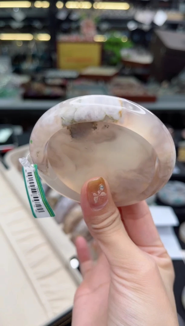 【闪购商品】石英质玉手镯未镶嵌57圈口（赠品镯心）1680886