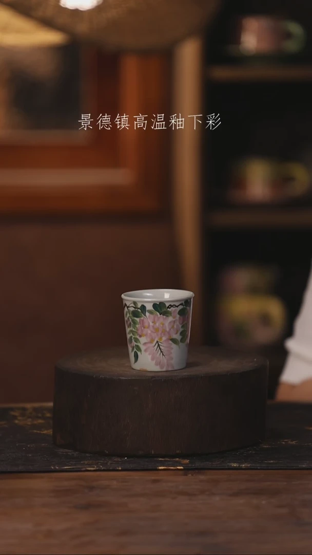 陶瓷景德镇高温釉下手绘陶瓷229