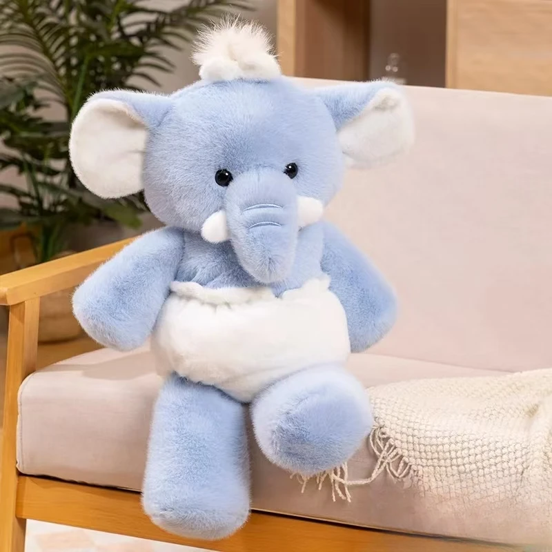 可爱治愈小象玩偶毛绒公仔睡觉抱枕安抚儿童娃娃玩具女朋友礼物