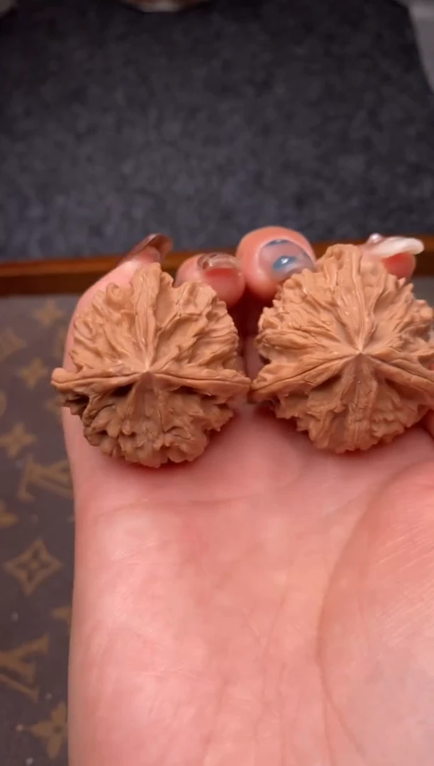 把件文玩核桃B92号40尺三棱