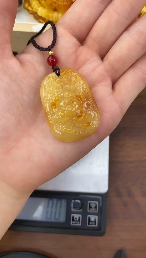 裸石琥珀未镶嵌天然琥珀蜜蜡