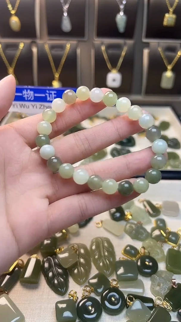 未镶嵌手串和田玉未镶嵌 手串 和田玉