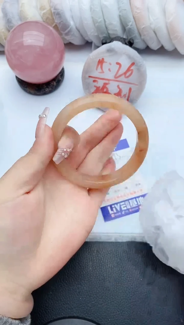 【闪购商品】石英质玉手镯未镶嵌53+59/60