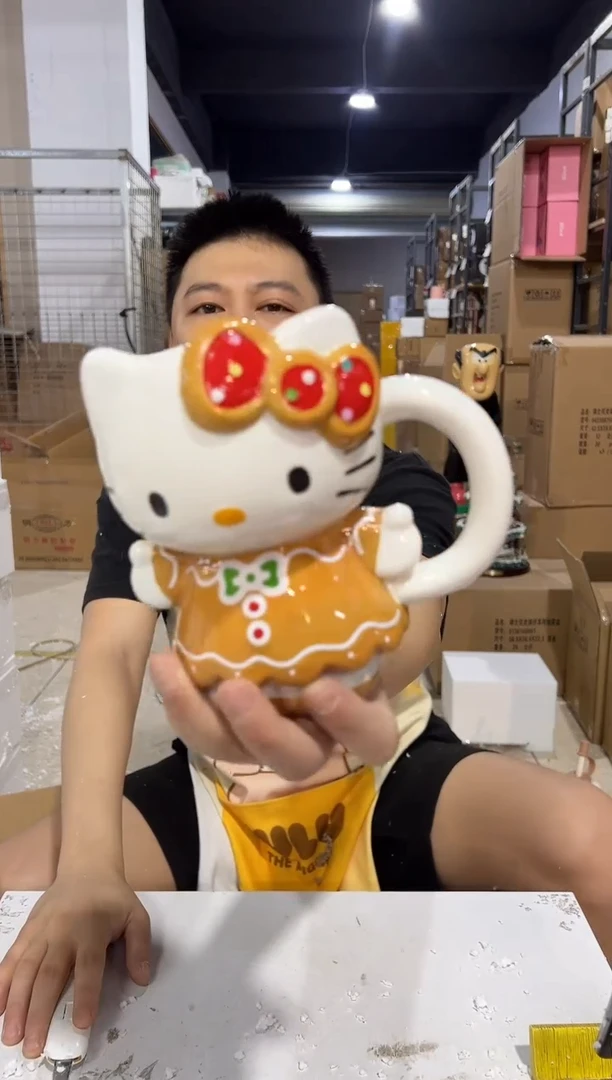 瓷片陶瓷圣诞jbkt全身杯