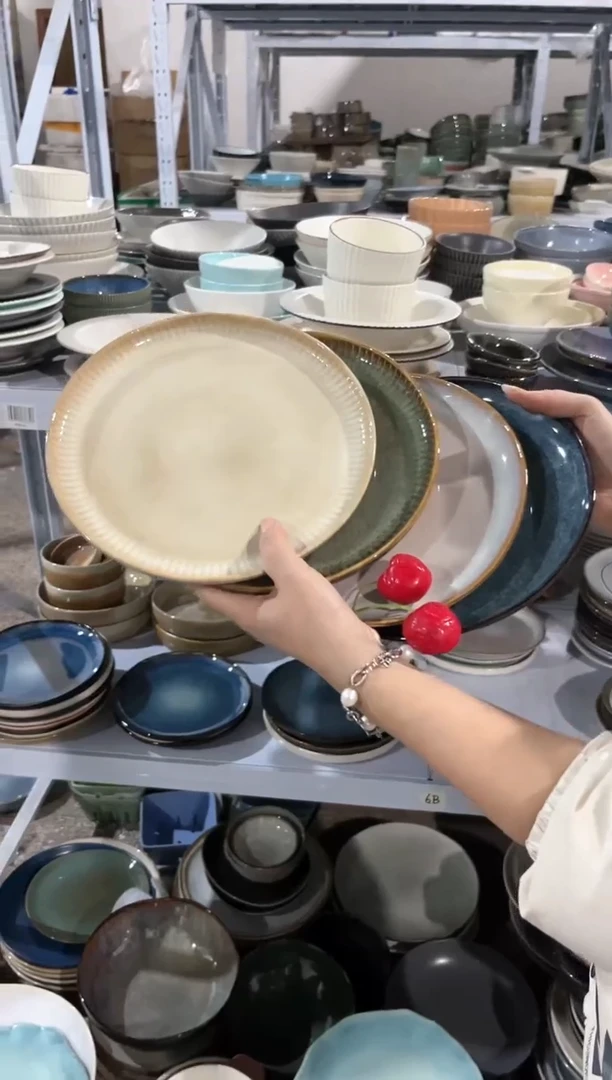 【闪购商品】瓷片外贸尾货微瑕满20包邮X4 小盘组合