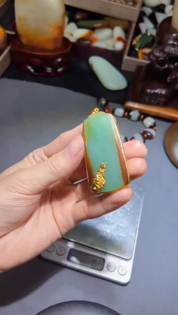 【闪购商品】和田玉（子料）挂件未镶嵌YL-ZZ-1.22-101多样性发货