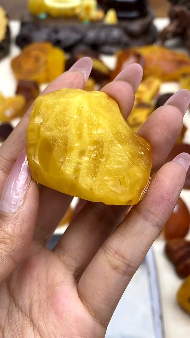定制琥珀天然琥珀蜜蜡原石