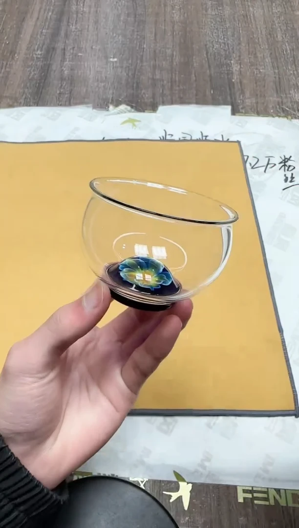 【闪购商品】其他风谜花语福杯透明