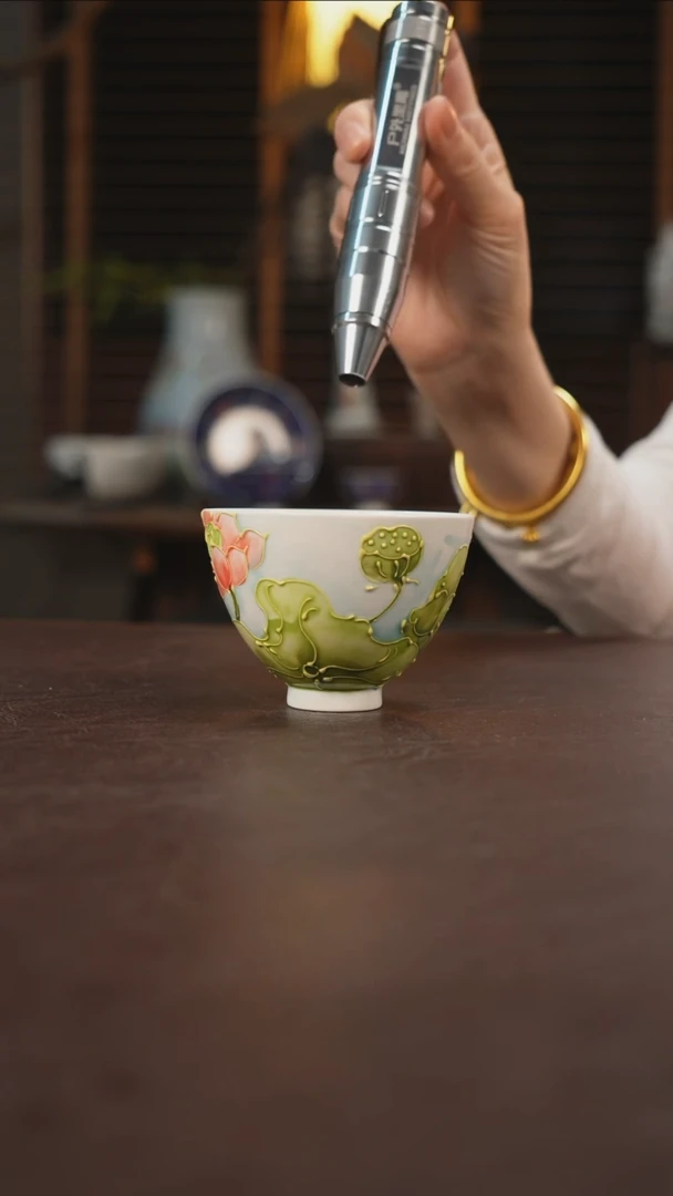 杯景德镇陶瓷杯碗柴烧多人