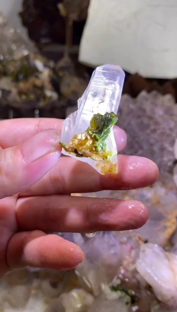 未镶嵌珠宝半成品水晶18号高透花园水晶