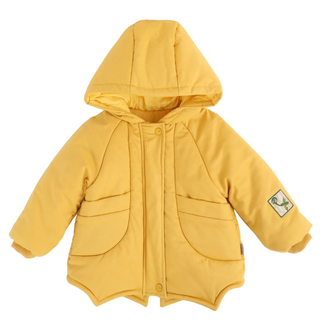 中小童冬款 梭织中长款棉服 9141604