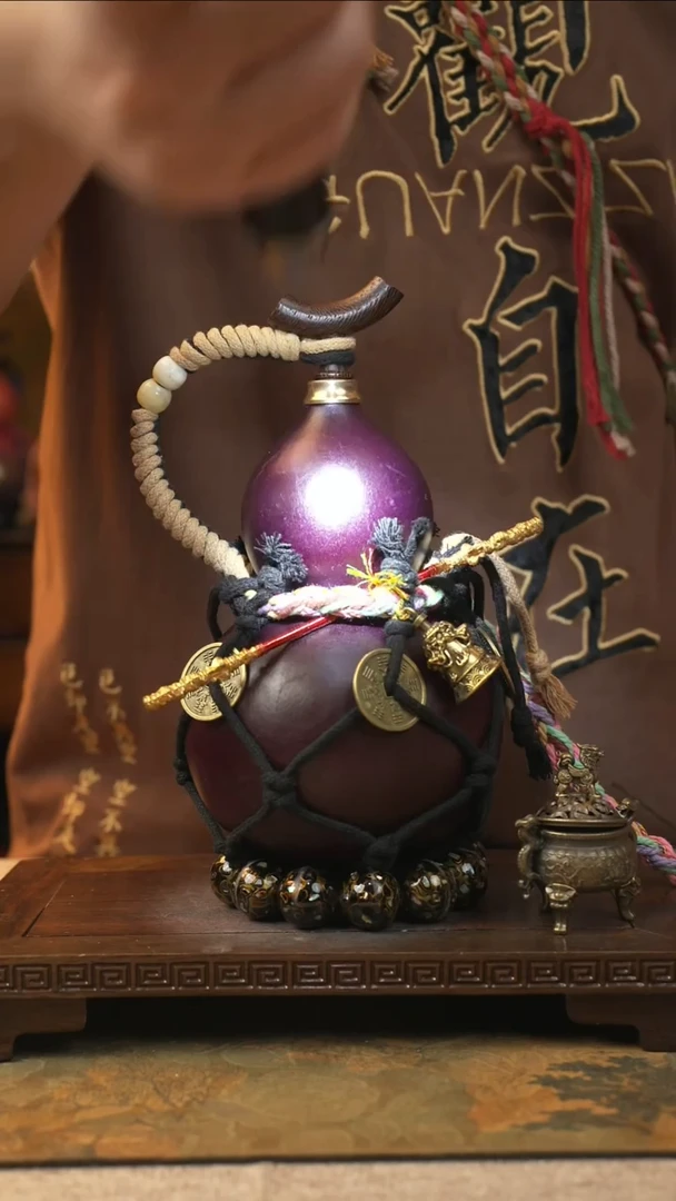 478大漆一物一拍记葫堂出品【不带手串】