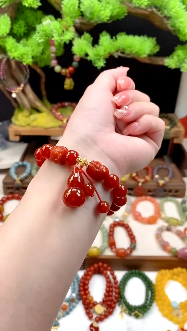 未镶嵌玛瑙手饰葫芦999