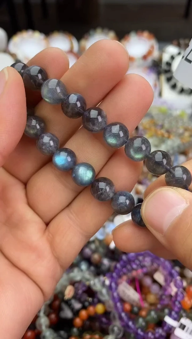 未镶嵌手链拉长石手链