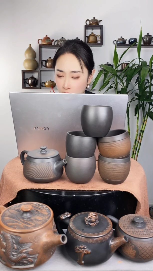 【闪购商品】壶建水紫陶轮回300+五个轮回主人杯