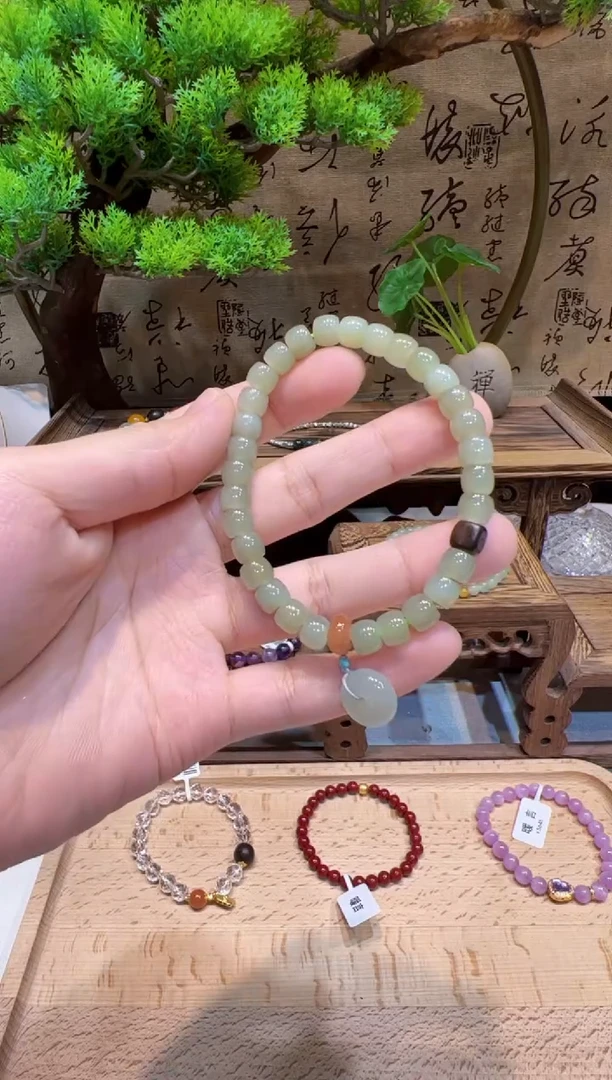 未镶嵌手链和田玉手饰@@