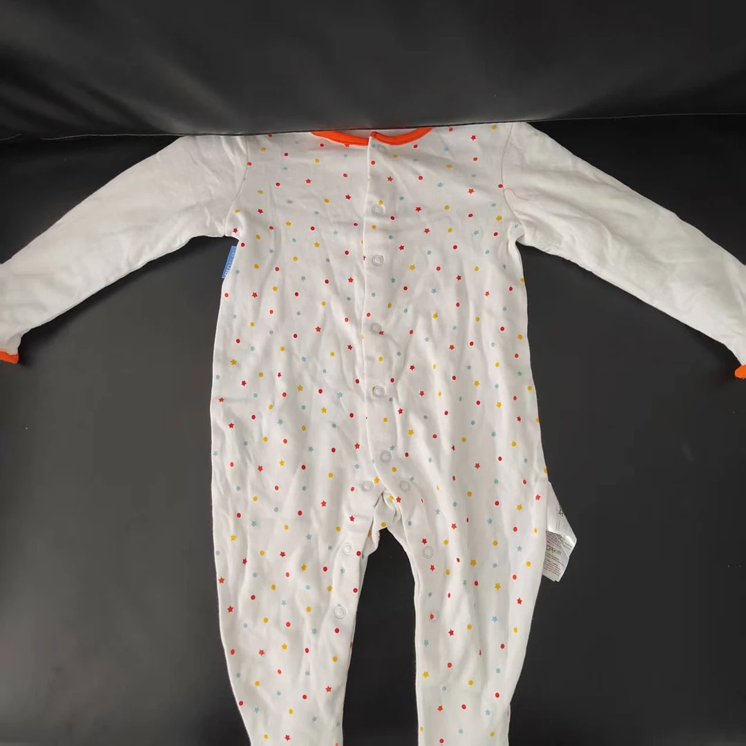 直播专属母婴用品-婴儿秋冬单层连体服袖子夹棉