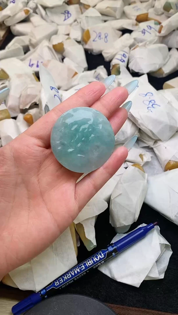 翡翠未镶嵌颈饰翡翠挂件