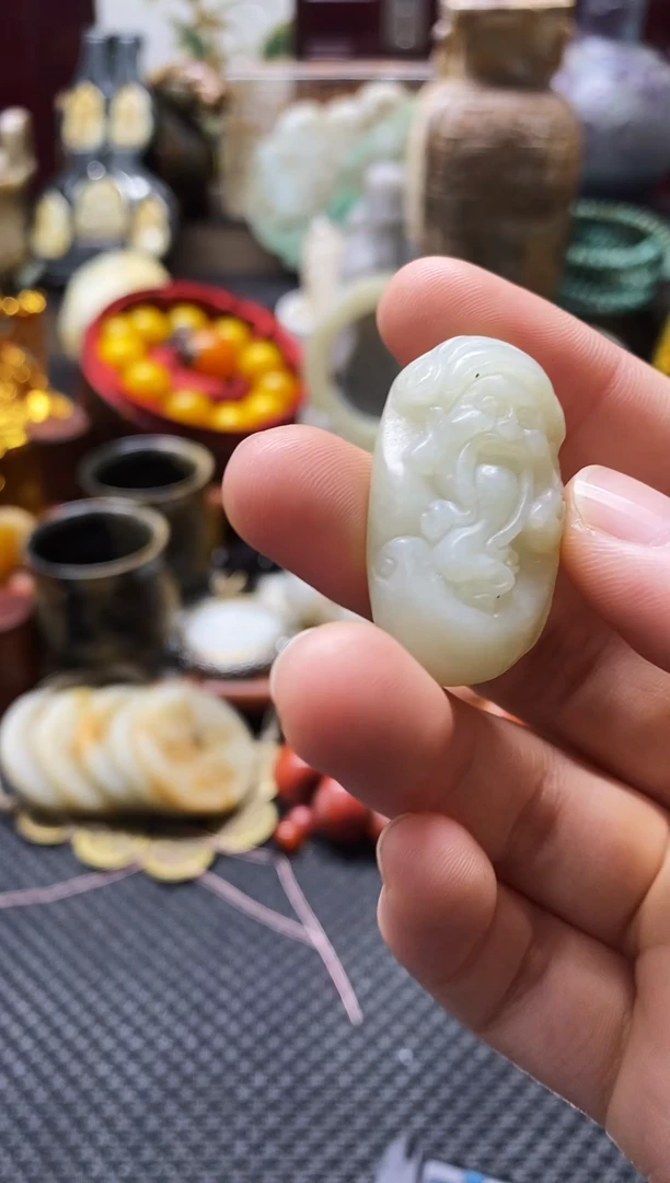 未镶嵌和田玉挂件1