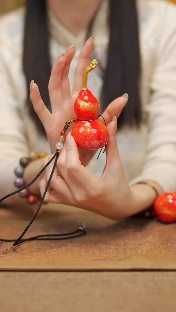 【闪购商品】498宴禾堂大漆脖挂葫芦68