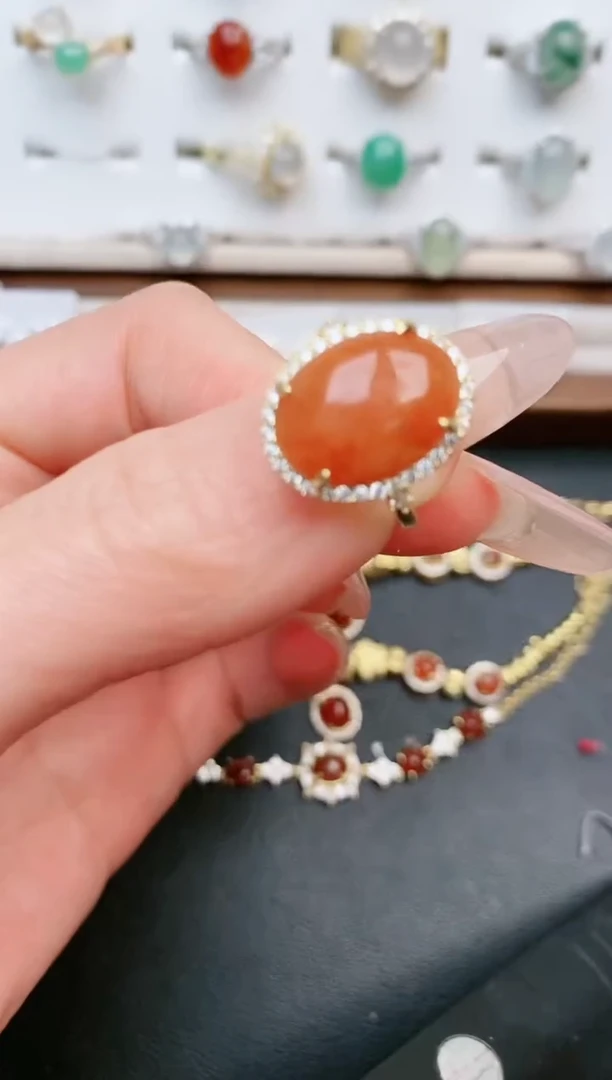 【闪购商品】翡翠戒指银S925镶嵌.....