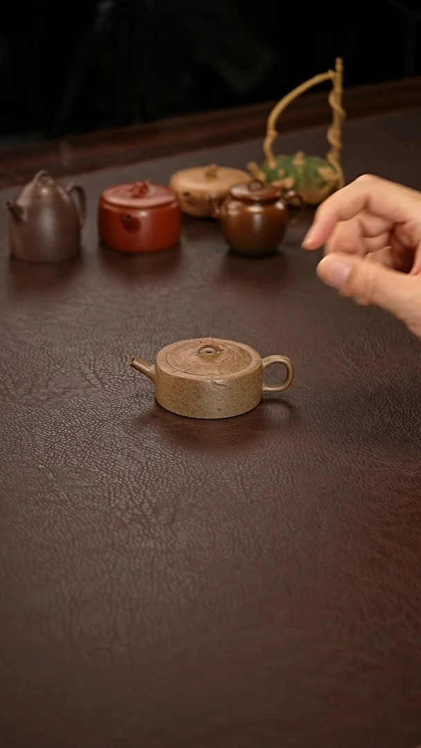 茶壶紫砂柴烧小周盘紫砂壶