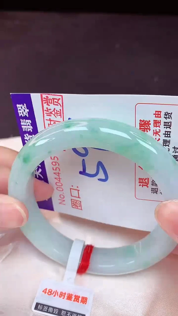 未镶嵌手镯翡翠59（48小时鉴赏期 ）