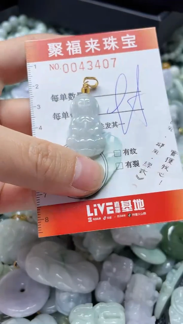 【闪购商品】翡翠颈饰未镶嵌闪购0043407