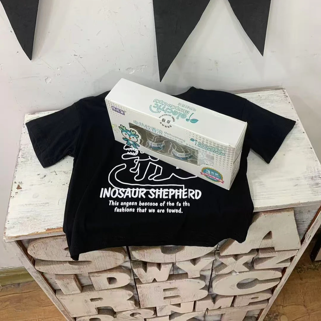 ZA319黑色休闲童装上衣/45ml*3