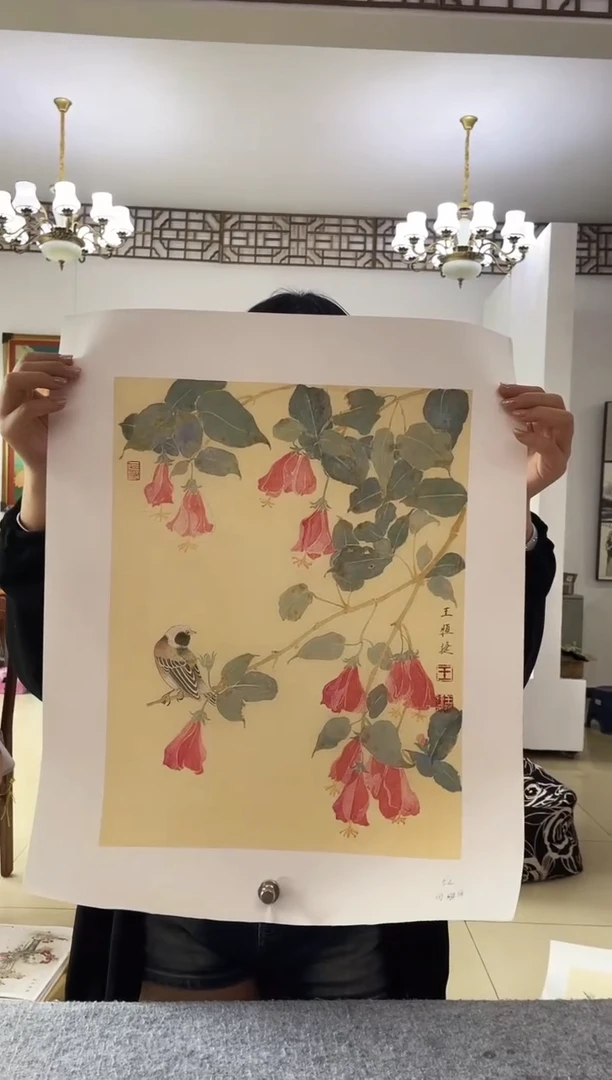 国画国画Y-王恒捷老师绘画作品-1平尺出书原作