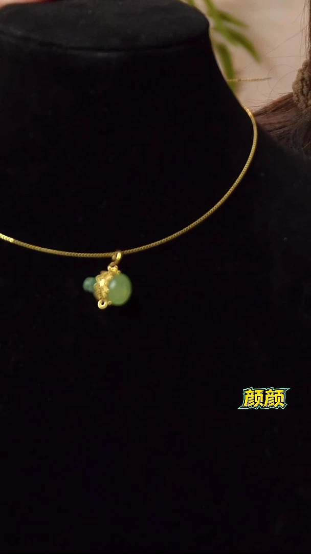 大理石磁石国风吊坠