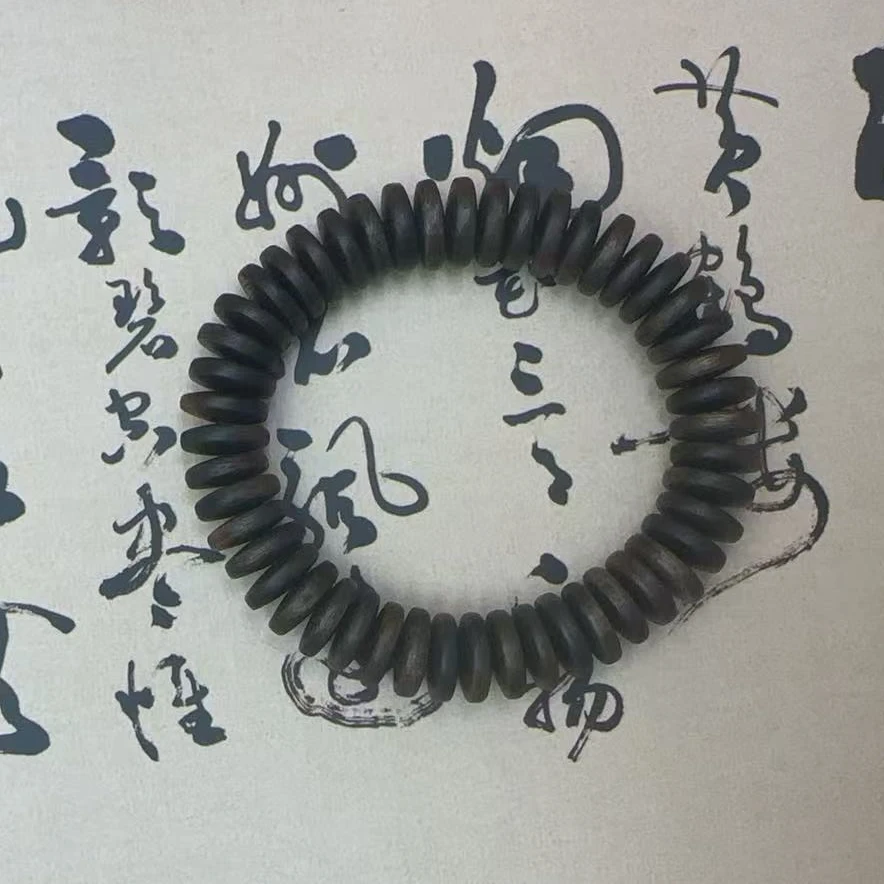 cx253/芽庄白棋沉香手串/一串