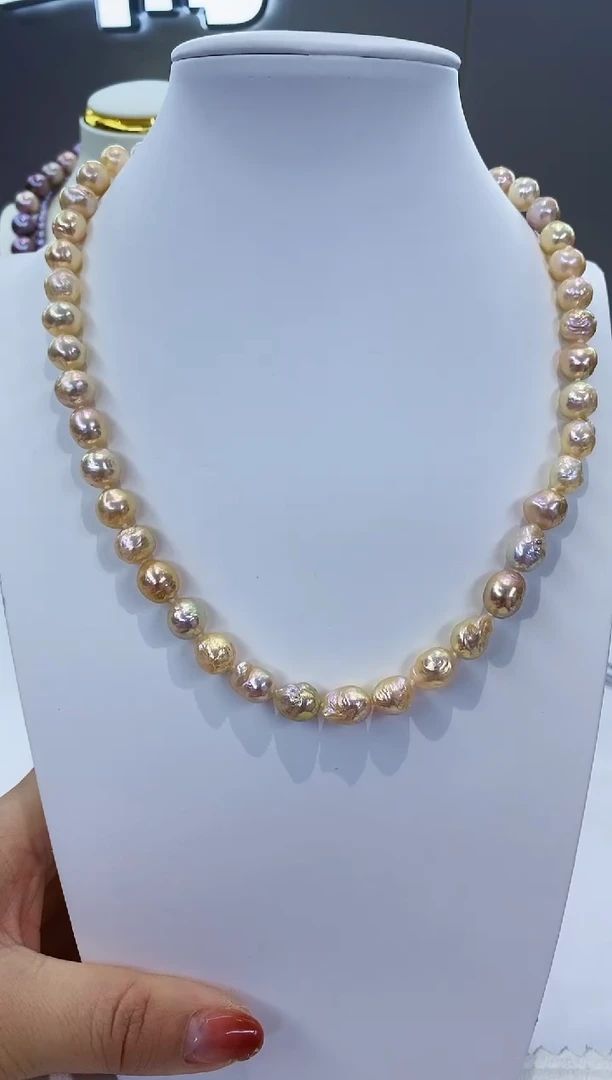 项链未镶嵌淡水珍珠Y淡水项链8-10 多样性发一