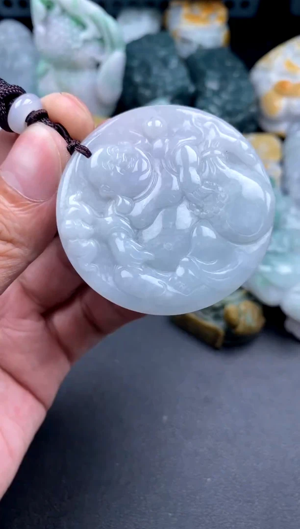 吊坠(不含链)未镶嵌翡翠1