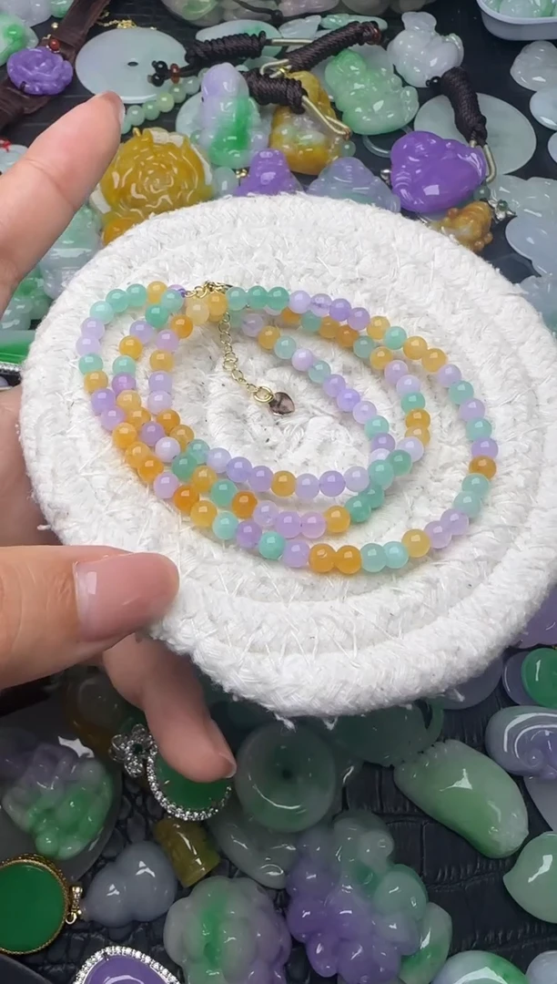 颈饰未镶嵌翡翠缅甸翡翠吊坠